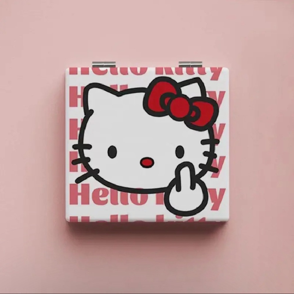 NEW Double Sided Sassy Hello Kitty Compact Mirror
